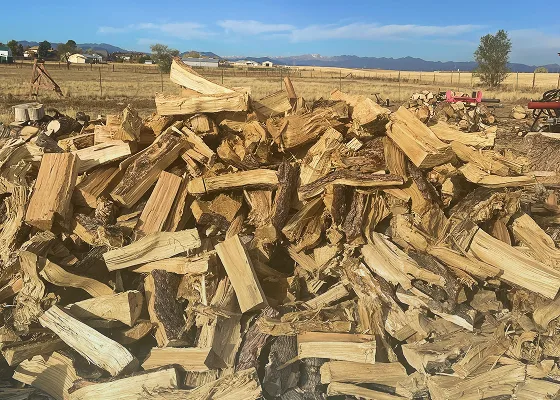 Optional wood chips